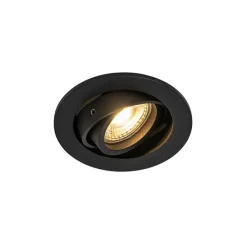 Moderner schwarzer Einbauplatz - Club