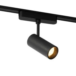 Moderner schwarzer Strahler für 1-phasiges Schienensystem 9W 3000K - Magnetic Gert