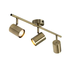 Moderner Spot aus Bronze, kippbar, 3-flammig – Jeana