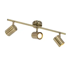 Moderner Spot aus Bronze, kippbar, 3-flammig – Jeana