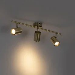 Moderner Spot aus Bronze, kippbar, 3-flammig – Jeana