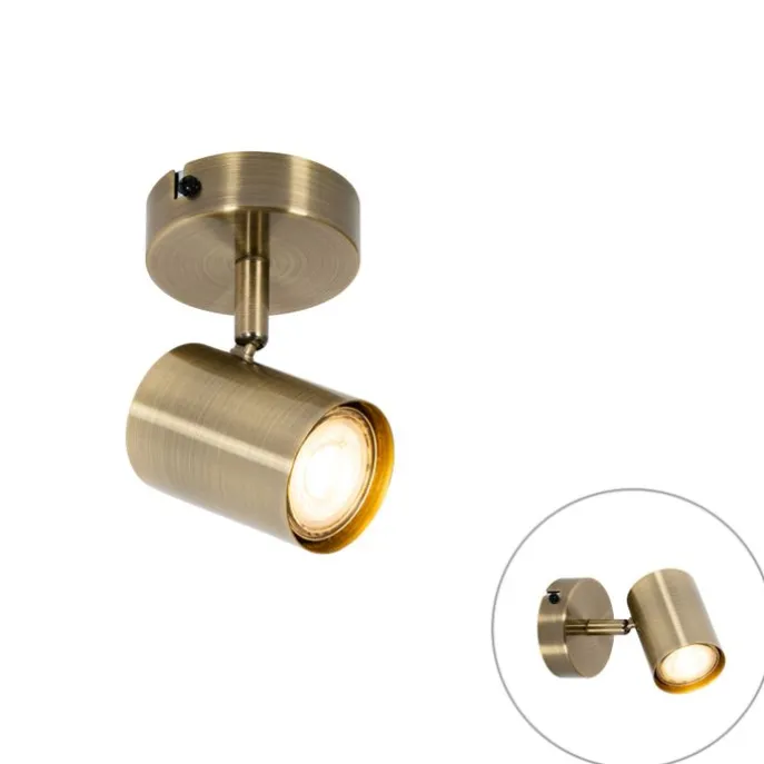 Moderner Spot aus Bronze, kippbar – Jeana