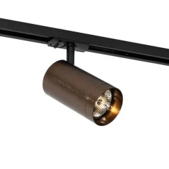 Moderner Spot Dunkelbronze für Schienensystem 1-phasig 70mm - Iconic Jeana Luxe