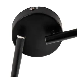 Moderner Spot 4-Flammig schwarz mit goldener Innenseite- Buell Deluxe