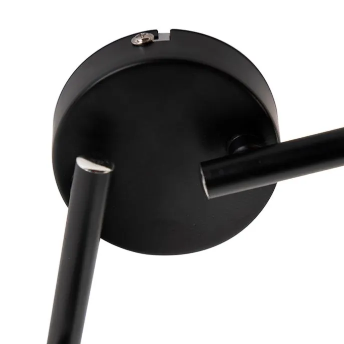 Moderner Spot 4-Flammig schwarz mit goldener Innenseite- Buell Deluxe