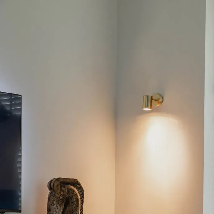 Moderner Spot Messing verstellbar - Jeana