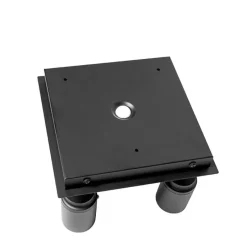 Moderner Spot schwarz quadratisch 3-Licht IP44 - Ducha