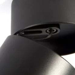 Moderner Spot schwarz verstellbar - Go Nine Tubo