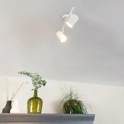 Moderner Spot weiß inkl. WiFi GU10 Lichtquelle verstellbar - Jeana 2