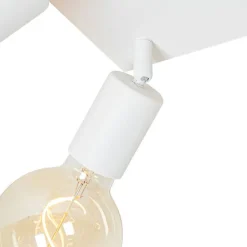 Moderner Spot weiß quadratisch 4-flammig - Facil