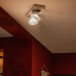 Moderner Spot weiß schwenk- und neigbar - Ga 2