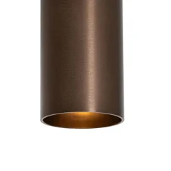 Moderner Strahler dunkelbronze 5,5 cm - Tuba