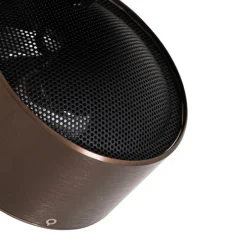 Moderner Strahler dunkelbronze rund verstellbar - Go Nine