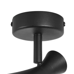 Moderner Strahler schwarz dreh- und kippbar - Triangle