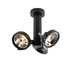 Moderner Strahler Schwarz Verstellbar 3-Licht - Goes