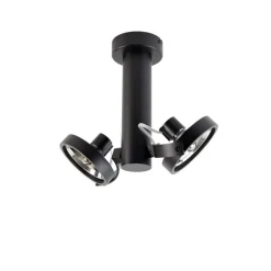 Moderner Strahler Schwarz Verstellbar 2-Lichter - Goes