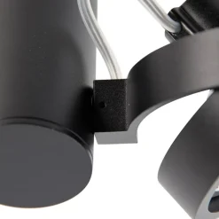 Moderner Strahler Schwarz Verstellbar 2-Lichter - Goes