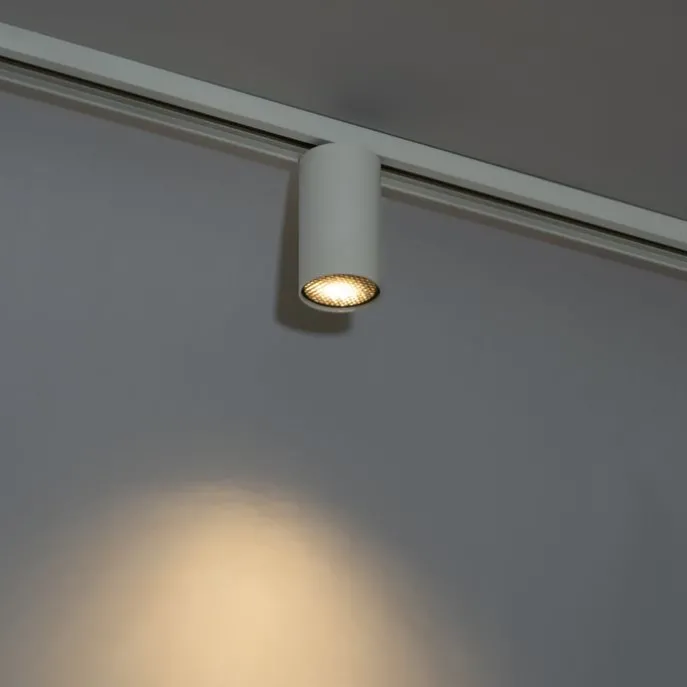 Moderner Strahler weiß für 1-phasiges Schienensystem GU10 50mm - Iconic Ruby Honey