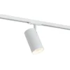 Moderner Strahler weiß für 1-Phasen-Schienenbeleuchtungssystem inkl. LED - Iconic Mark