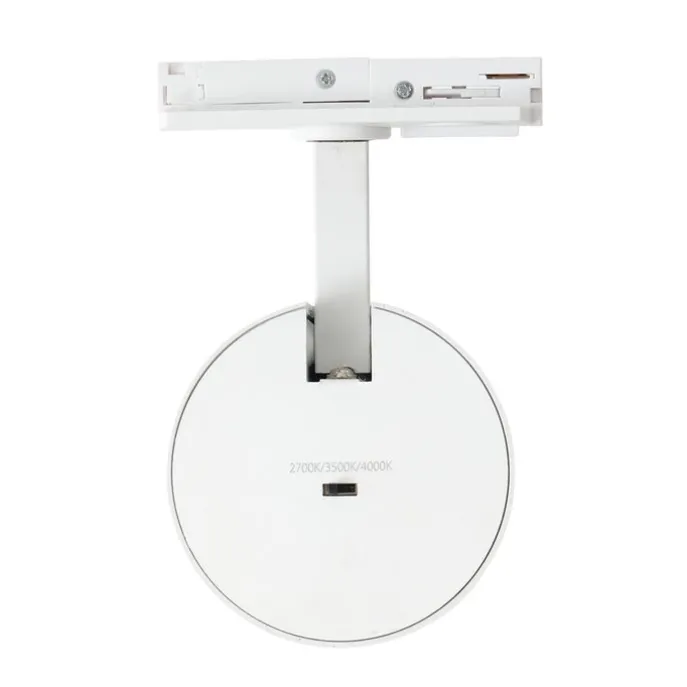 Moderner Strahler weiß für 1-Phasen-Schienenbeleuchtungssystem inkl. LED - Iconic Mark