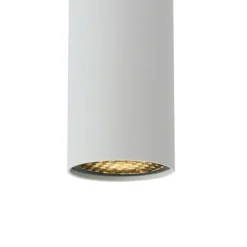 Moderner Strahler weiß für 1-Phasen-Schienensystem GU10 35mm - Slimline Nubee Honey