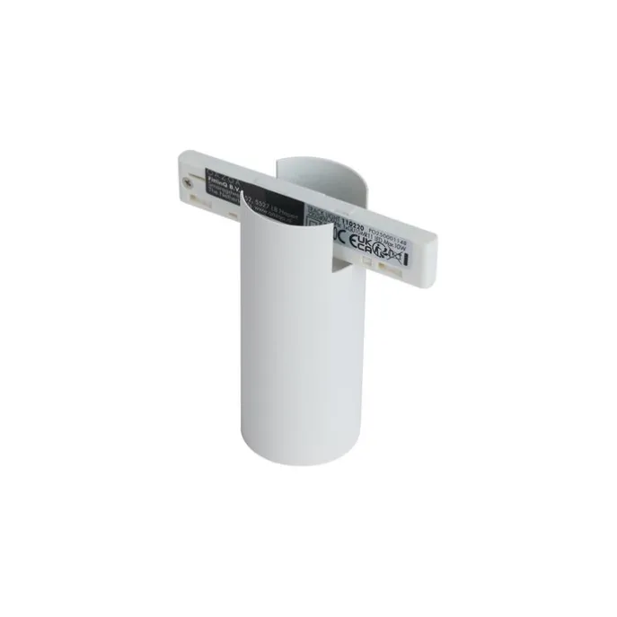 Moderner Strahler weiß für 1-Phasen-Schienensystem GU10 35mm - Slimline Nubee Honey