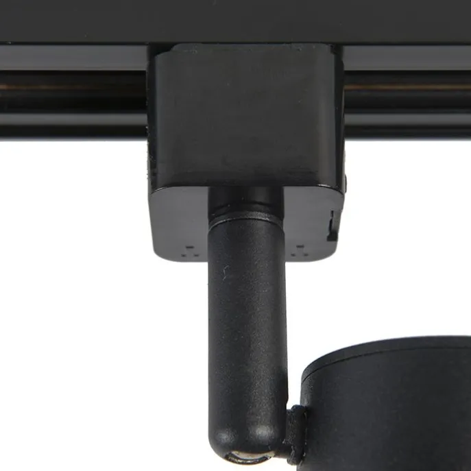 Moderner Stromschienenstrahler 1-phasig schwarz - Iconic Jeana