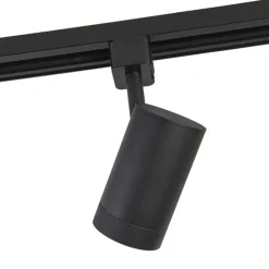 Moderner Stromschienenstrahler 1-phasig schwarz - Iconic Jeana