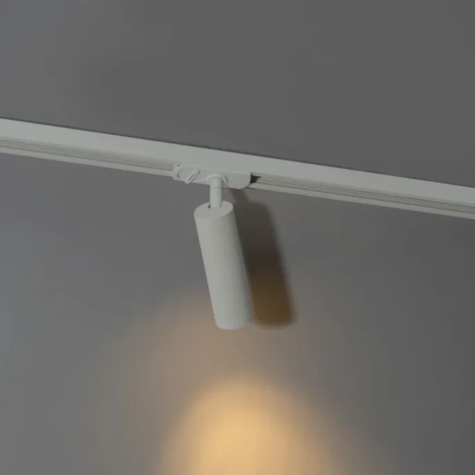 Moderner weißer Strahler für 1-Phasen-Schienensystem 35 mm - Iconic Jeana Luxe