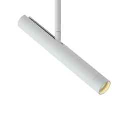 Moderner weißer Strahler für 1-Phasen-Schienensystem - Slimline Avery