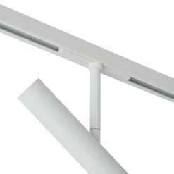 Moderner weißer Strahler für 1-Phasen-Schienensystem - Slimline Avery