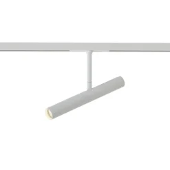 Moderner weißer Strahler für 1-Phasen-Schienensystem - Slimline Avery
