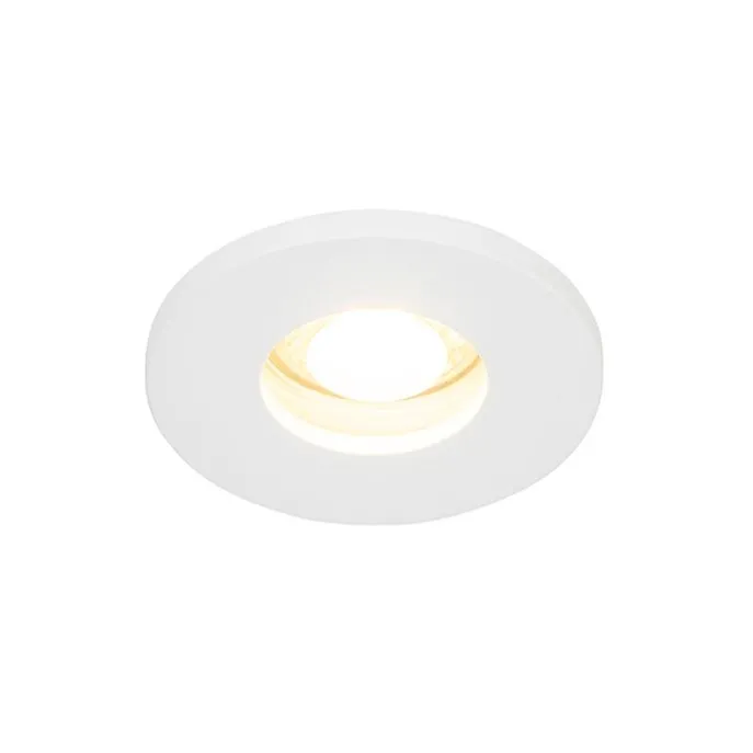 Modernes Bad Einbau Spot weiß IP54 - Schuppen