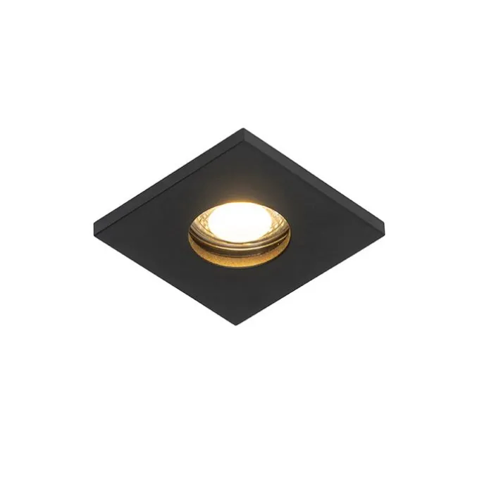 Modernes Bad Einbau Spot schwarz - Doku