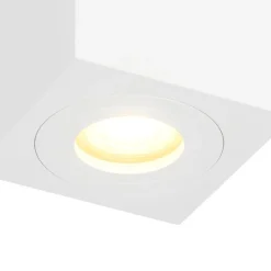 Modernes Badezimmer vor Ort weißes Quadrat IP44 - Capa