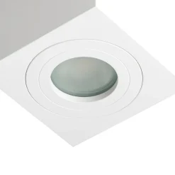 Modernes Badezimmer vor Ort weißes Quadrat IP44 - Capa