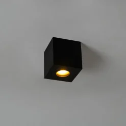 Modernes Badezimmer vor Ort schwarzes Quadrat IP44 - Capa