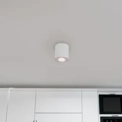 Modernes Badezimmer vor Ort weiß rund IP44 - Capa