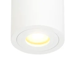 Modernes Badezimmer vor Ort weiß rund IP44 - Capa