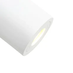 Modernes Badezimmer vor Ort weiß rund IP44 - Capa