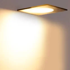 Modernes Einbaustück schwarz inkl. LED 3-stufig dimmbar IP65 - Einfach