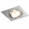 Modernes Einbaustrahler Stahl Kippbar GU10 50mm - Lock 1
