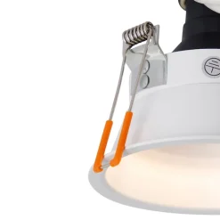 Modernes Einbaustrahler Weiß GU10 70mm - Dept