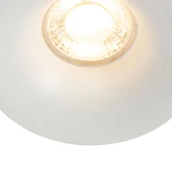 Modernes Einbaustrahler Weiß GU10 50mm - Gijs