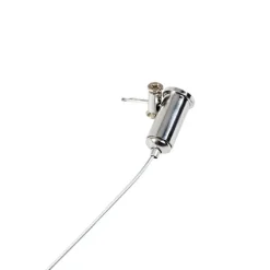 Modernes Hängeschienensystem mit 5 weißen Strahler - Iconic Jeana 1-phasig