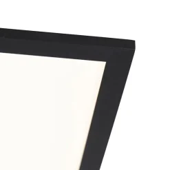 Modernes LED-Panel Schwarz 120 cm inkl. LED Dim to Warm - Liv