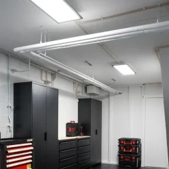 Modernes LED-Panel schwarz 80 cm inkl. LED - Liv