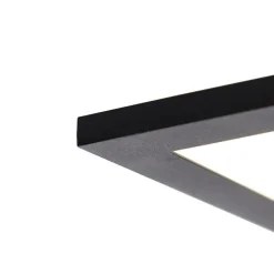 Modernes LED-Panel schwarz 80 cm inkl. LED - Liv