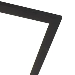 Modernes LED-Panel schwarz 80 cm inkl. LED - Liv