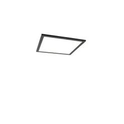 Modernes LED-Panel schwarz 40 cm inkl. LED - Liv